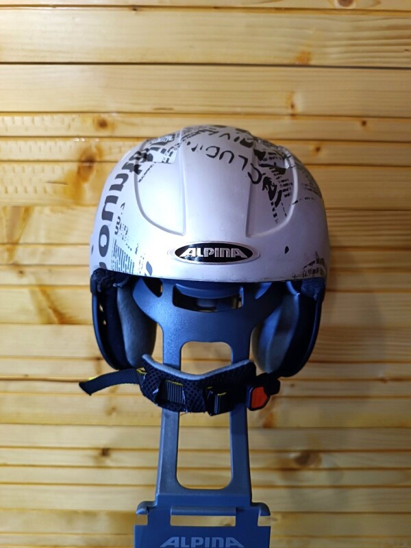 PRILBA ALPINA SNOW SILVER 48-52CM